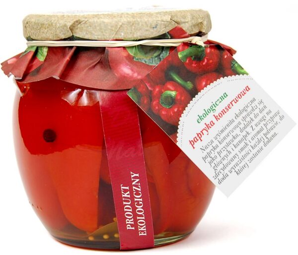 Papryka konserwowa BIO 490 g (230 g) — Dary Natury