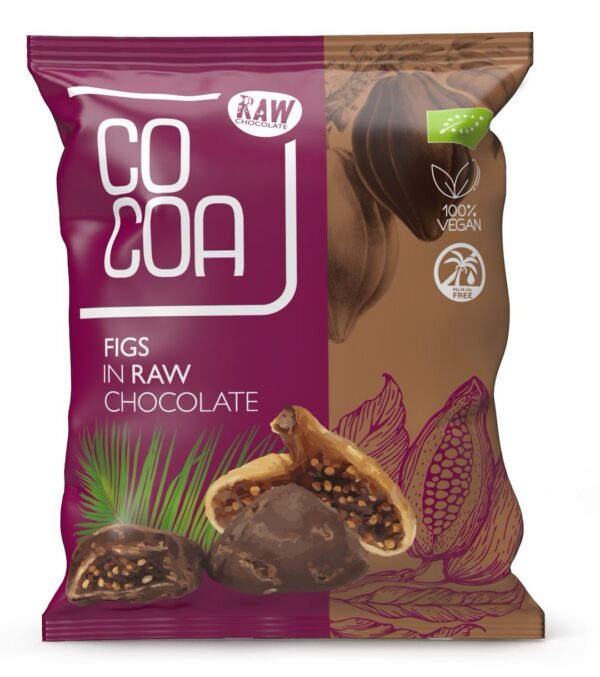 Figi w czekoladzie surowej BIO 70 g — Cocoa