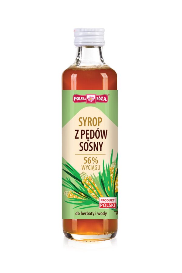 Syrop z pędów sosny 250 ml — Polska Róża