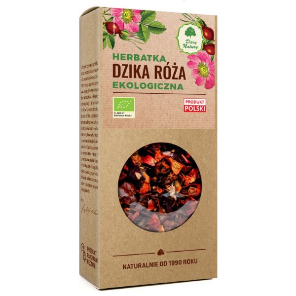 Herbatka z dzikiej róży BIO 100 g — Dary Natury
