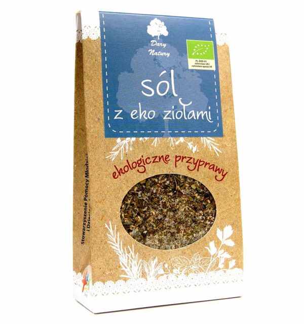 Sól z BIO ziołami 100 g — Dary Natury