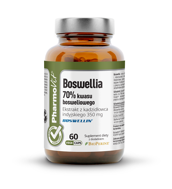 Boswellia (350 mg) bezglutenowa 60 kapsułek — Pharmovit