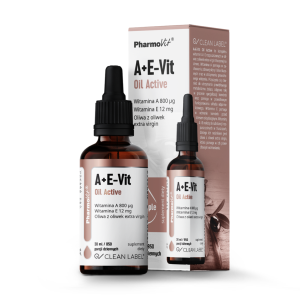 Witamina a + e w kroplach bezglutenowe 30 ml — Pharmovit