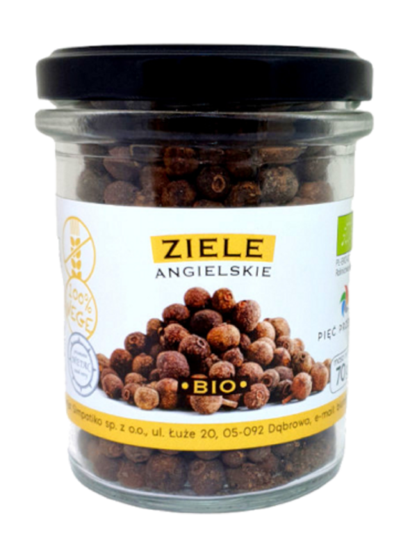 Ziele angielskie bezglutenowe BIO 70 g — Pięć Przemian