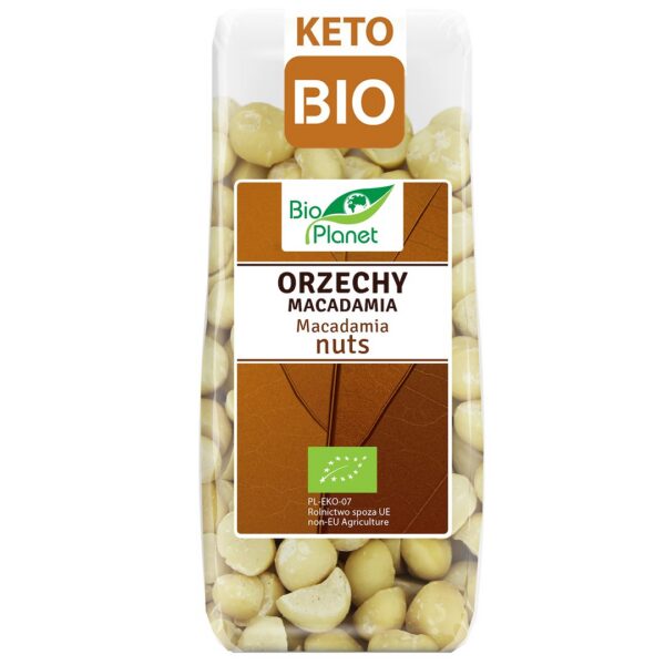 Orzechy macadamia BIO 200 g — Bio Planet