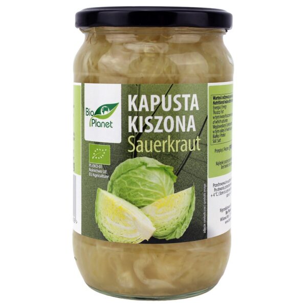 Kapusta kiszona BIO 680 g (410 g) — Bio Planet