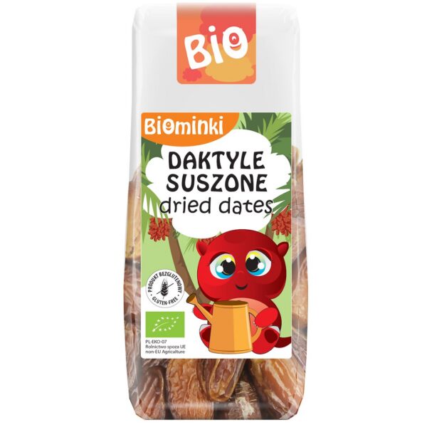 Daktyle suszone bezglutenowe BIO 100 g — Biominki