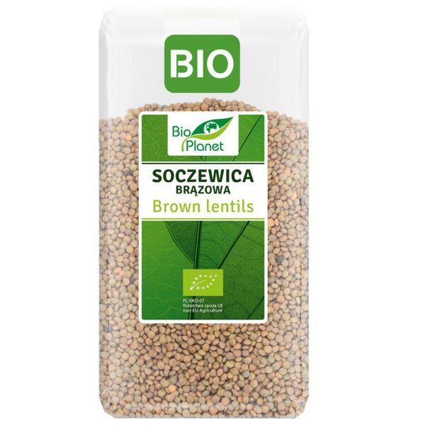 Soczewica brązowa BIO 500 g — Bio Planet