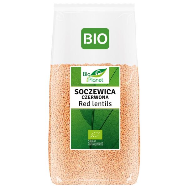 Soczewica czerwona BIO 500 g — Bio Planet