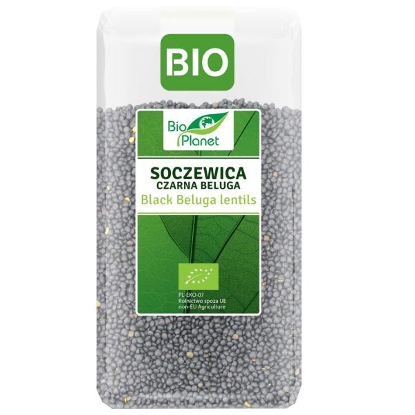 Soczewica czarna Beluga BIO 500 g — Bio Planet