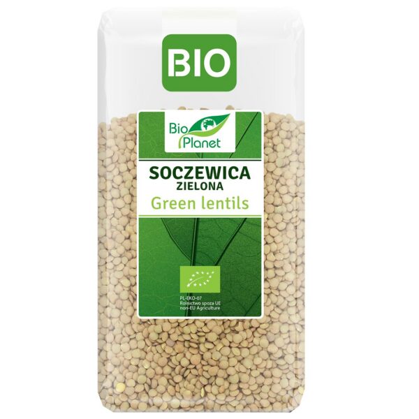 Soczewica zielona BIO 500 g — Bio Planet