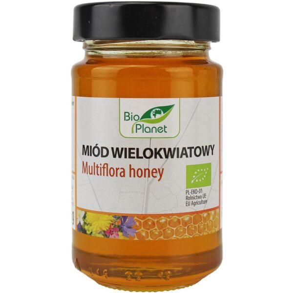 Miód wielokwiatowy BIO 300 g — Bio Planet