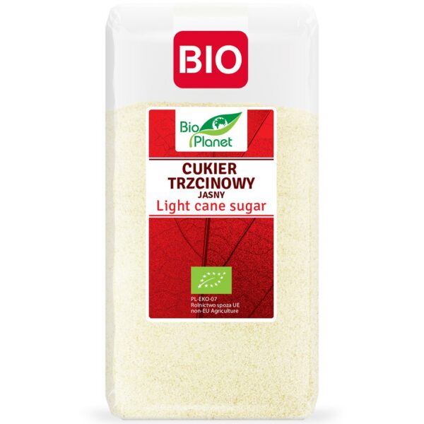 Cukier trzcinowy jasny BIO 500 g — Bio Planet