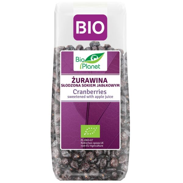 Żurawina z sokiem jabłkowym BIO 100 g — Bio Planet