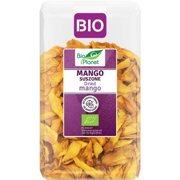 Mango suszone BIO 400 g — Bio Planet