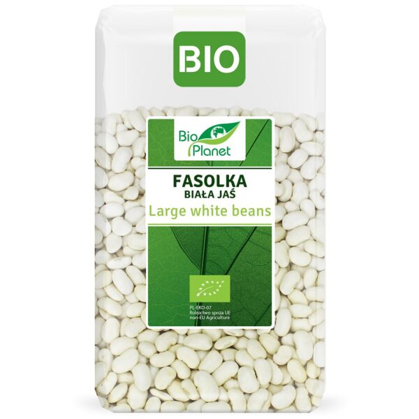 Fasolka biała Jaś BIO 1 kg — Bio Planet