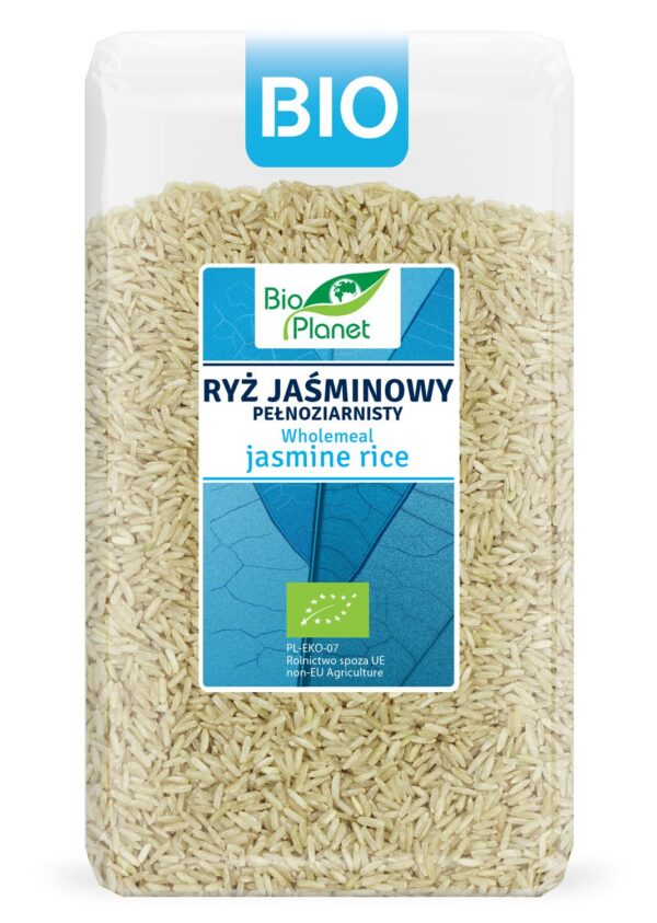 Ryż jaśminowy pełnoziarnisty BIO 1 kg — Bio Planet