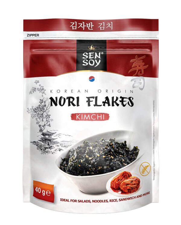 Płatki nori kimchi bezglutenowe 40 g — Sen Soy