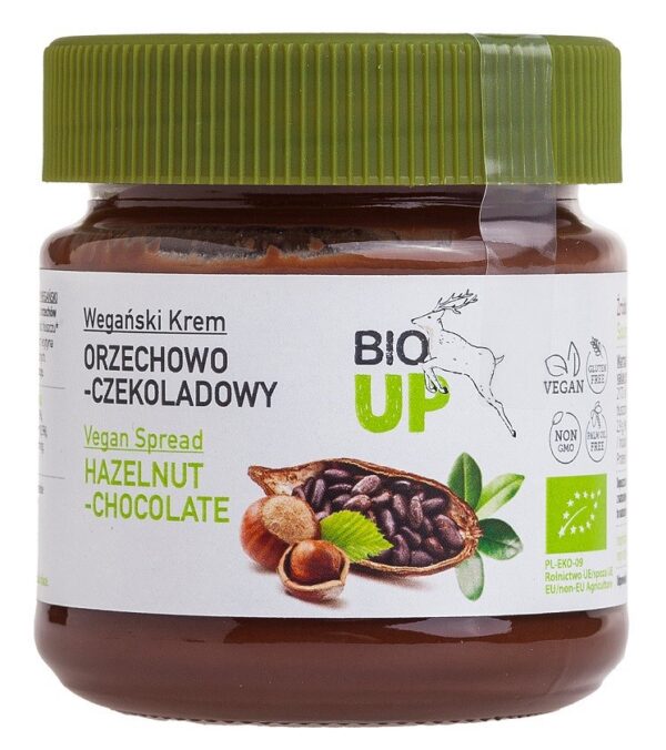 Krem orzechowo-czekoladowy bezglutenowy BIO 190 g — Me Gusto