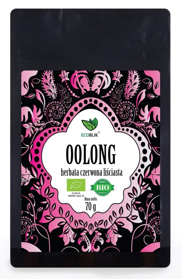 Herbata czerwona liściasta oolong BIO 70 g — Ecoblik