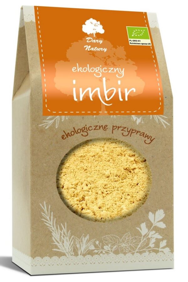 Imbir mielony BIO 200 g — Dary Natury