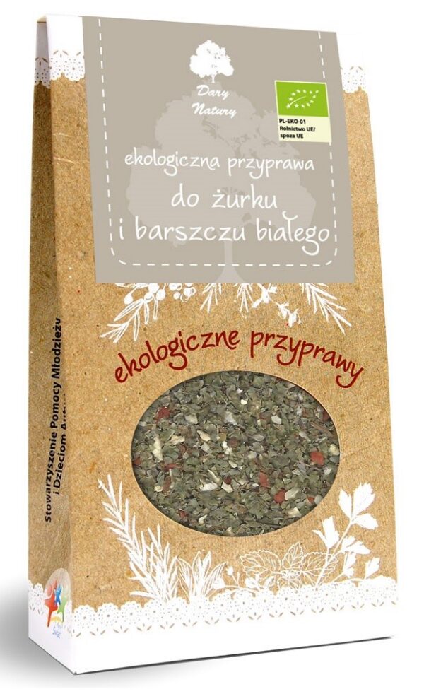Przyprawa do żurku i barszczu białego BIO 50 g — Dary Natury