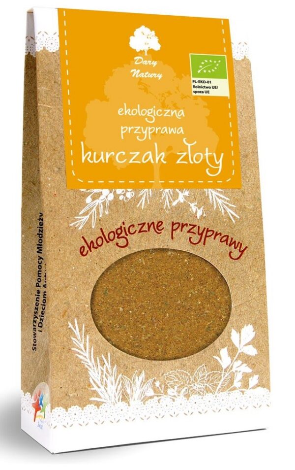 Przyprawa złoty kurczak BIO 60 g — Dary Natury