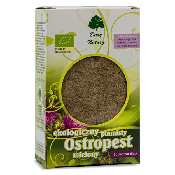 Ostropest plamisty mielony BIO 100 g — Dary Natury