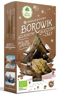 Borowik szlachetny suszony cały BIO 70 g — Dary Natury