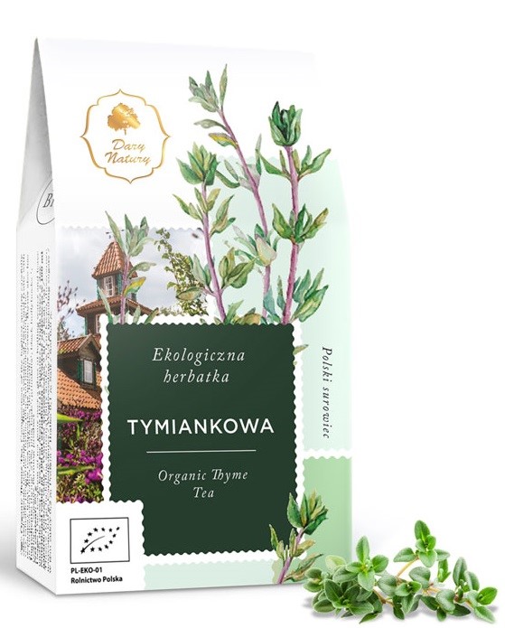 Herbatka tymiankowa BIO 80 g — Dary Natury