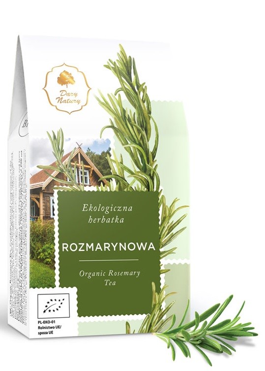 Herbatka rozmarynowa BIO 80 g — Dary Natury