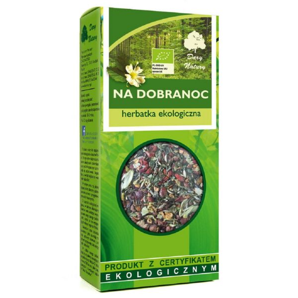 Herbatka z melisą, chmielem i lawendą BIO 50 g — Dary Natury