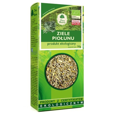 Herbatka ziele piołunu BIO 50 g — Dary Natury