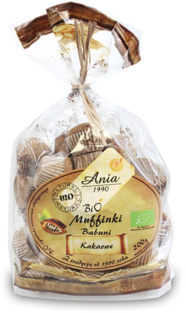 Muffinki Babuni kakaowe BIO 200 g — Bio Ania