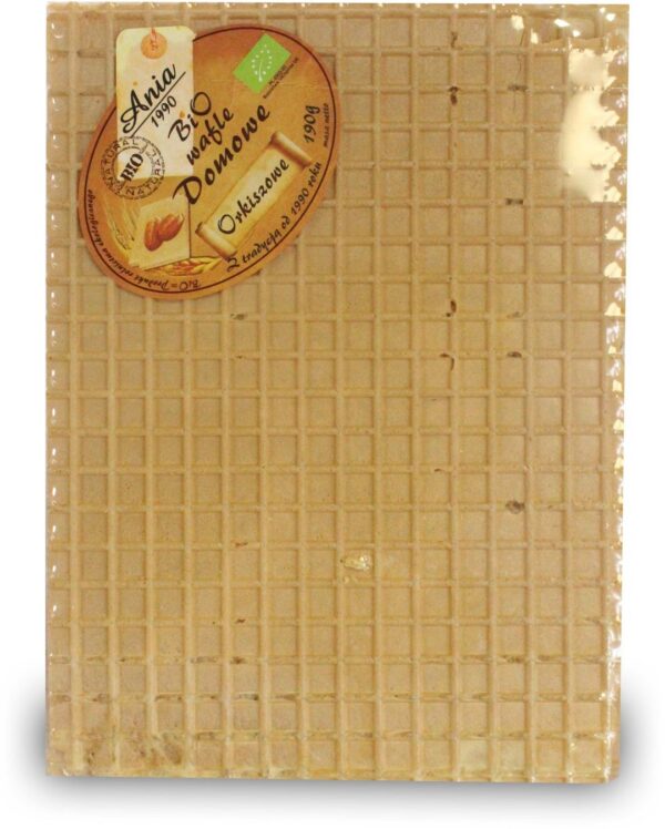 Wafle domowe orkiszowe bez dodatku cukrów BIO 190 g — Bio Ania