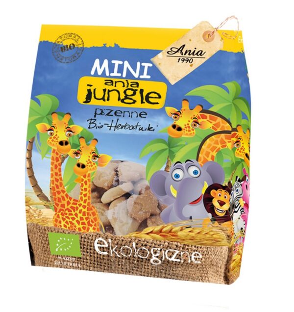 Ciastka mini jungle BIO 100 g — Bio Ania