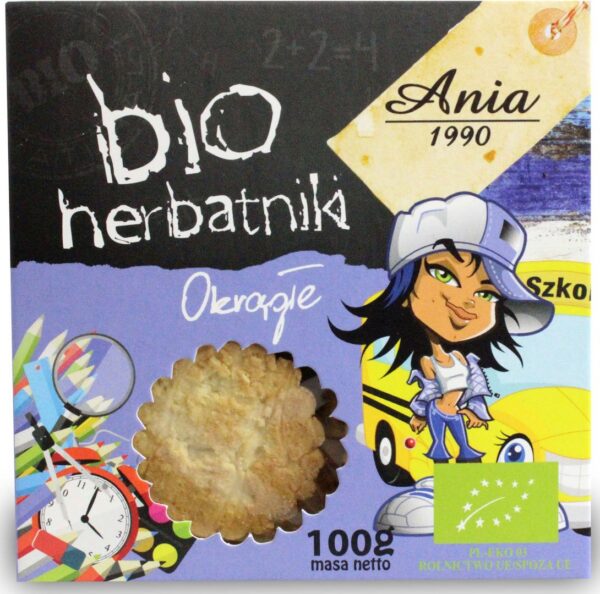 Herbatniki okrągłe BIO 100 g — Bio Ania