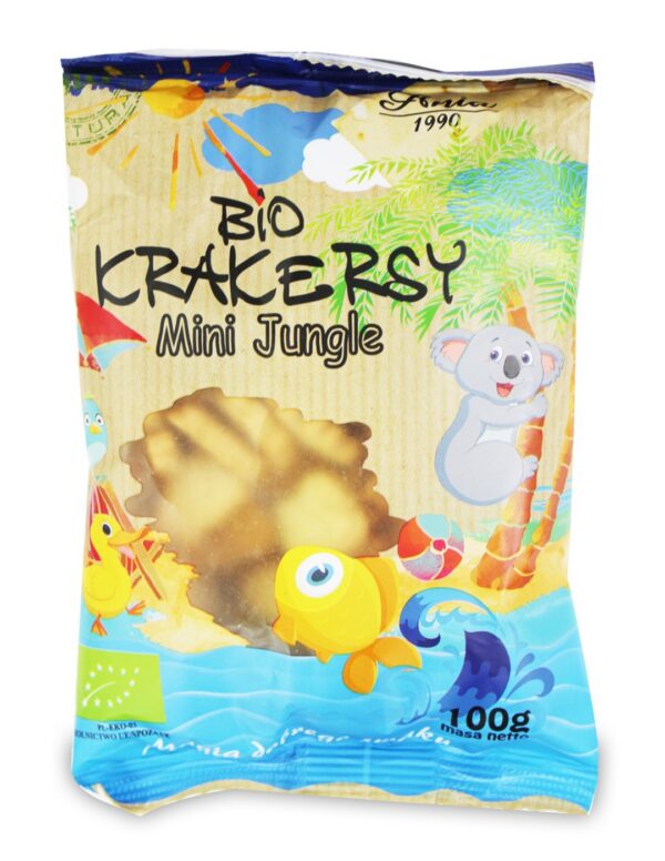 Krakersy mini jungle BIO 100 g — Bio Ania