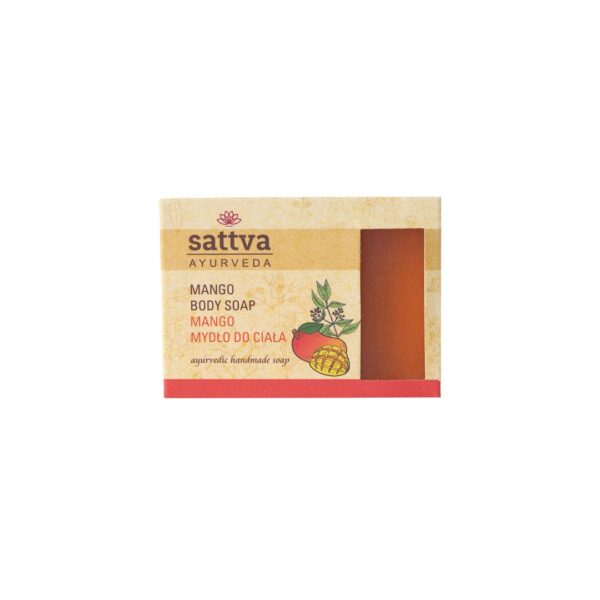 Mydło w kostce do ciała mango 125 g — Sattva