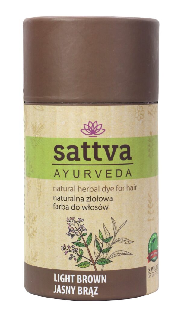 Henna jasny brąz ECO 150 g — Sattva