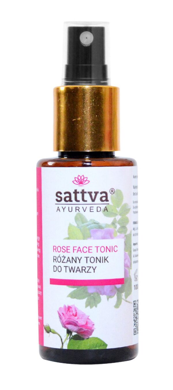 Tonik do twarzy różany 100 ml — Sattva