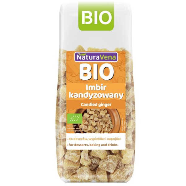 Imbir kandyzowany BIO 100 g — Naturavena