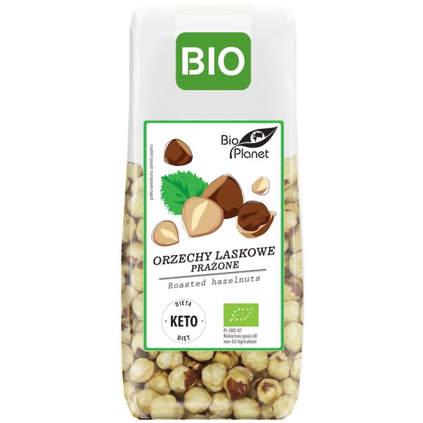 Orzechy laskowe blanszowane prażone BIO 100 g — Bio Planet