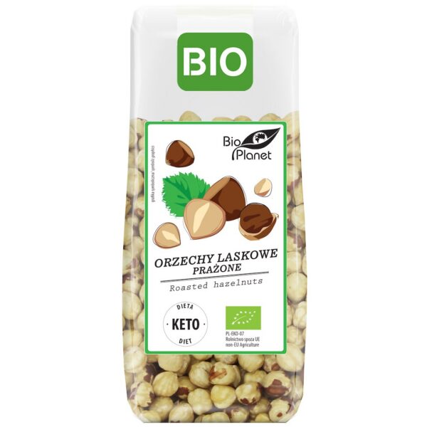 Orzechy laskowe blanszowane prażone BIO 350 g — Bio Planet