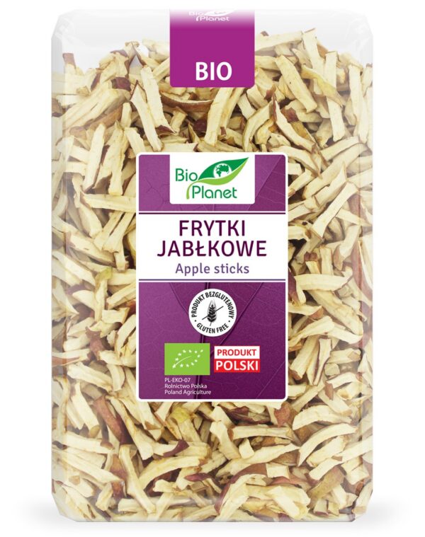 Frytki jabłkowe bezglutenowe BIO 300 g — Bio Planet