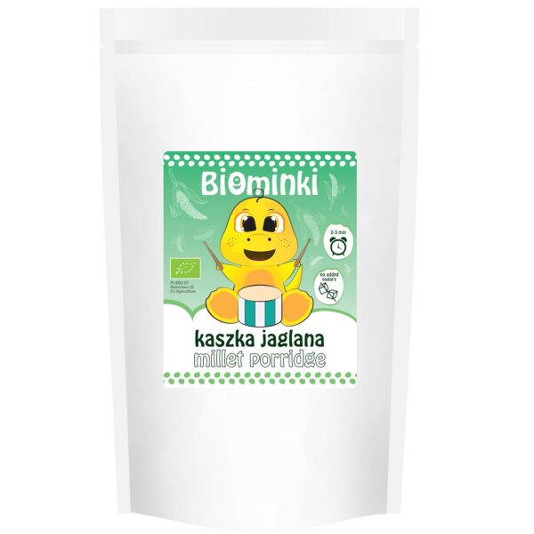 Kaszka jaglana bez dodatku cukrów BIO 200 g — Biominki