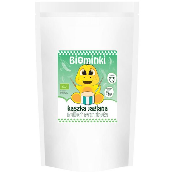 Kaszka jaglana bez dodatku cukrów BIO 500 g — Biominki