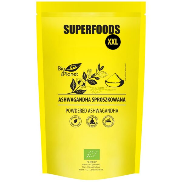 Ashwagandha sproszkowana BIO 500 g — Bio Planet
