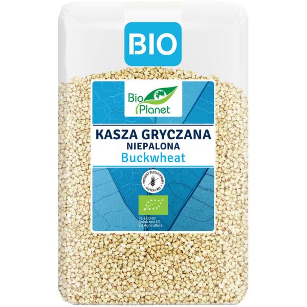 Kasza gryczana niepalona bezglutenowa BIO 2 kg — Bio Planet
