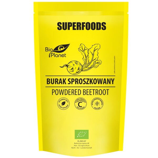 Burak sproszkowany BIO 200 g — Bio Planet